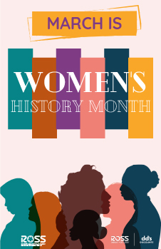 Womens History Month poster.